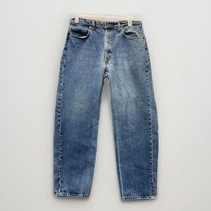 Vintage 90s Levi Strauss 550 Jeans Men's 38x32 Relaxed Fit Tapered Leg USA